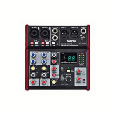 China Hot Selling DJ / Mini Party Digital Optical Audio Mixer With Great Price for sale