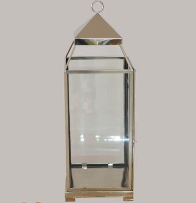 China Metal Classic Fancy Lantern Stainless Steel for Fashion Home Decoration for sale