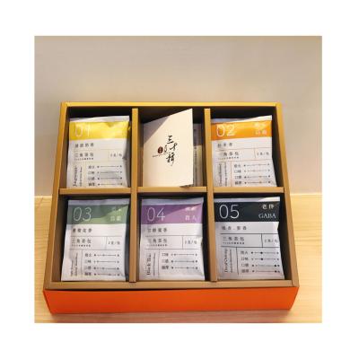 China Wholesale Custom Luxury Gift Box Tea In Tea Bags For 5 Flavor for sale