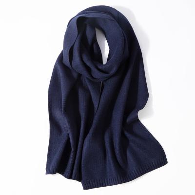 China Wool Blended Winter Wool Blended Knitted Cashmere Snood Scarf Winter Scarf for sale