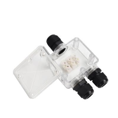 China IP68 PVC Box Aluminum Transparent Waterproof Digital Outdoor Electrical Junction Port for sale