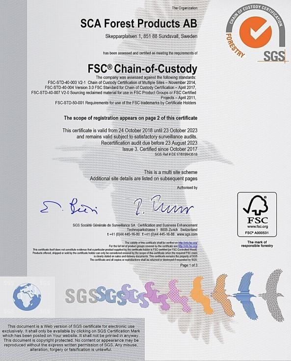 FSC certificate - Crepack (Guangzhou) Limited