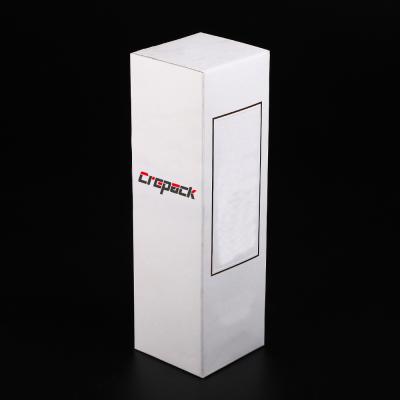 China Personalized White Long Perfume Cosmetic Packaging Boxes For Skin Care for sale