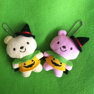 China Plush toy cute magician bear of Halloween festival promotional toys for sale