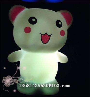 China Super cute bear shape led flashing baby toys for sale