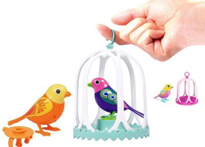 China OEM ODM Chrismas Gift Children Singing Birds Toys / Talking bird toy with cage for sale