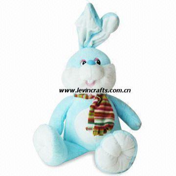 China Plush Stuffed Easter Bunny Toys Sitting for sale