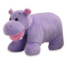 China 10 inch Purple Hippo Stuffed Animal Small Plush Toys for Children for sale