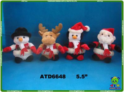 China Christmas plush toys for sale