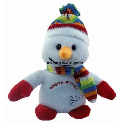 China Custom Stuffed Snowman Christmas Plush Toys for sale