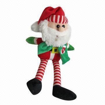 China Christmas Plush Toy, Made of Soft Plush, CE, EN 71 and ASTM Certified for sale