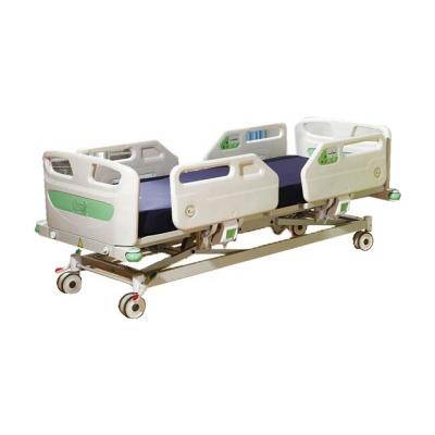 China Modern simple medical metal 5 function electric hospital bed of hardware, furniture and facilities for sale