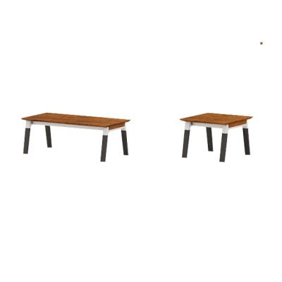 China High Quality Extendable Metal Legs MDF Top Coffee Table for sale