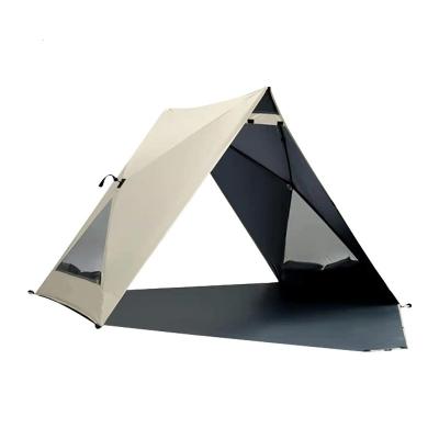 China Diagonal Bracing Type Outdoor camping shade and sun protection Folding quick-open beach tent for sale