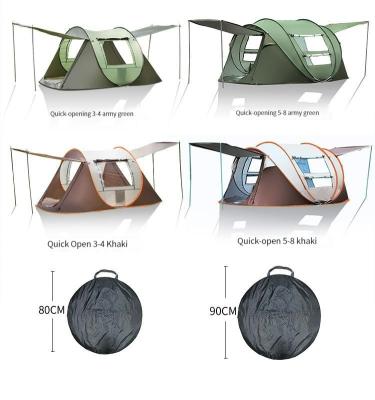 China Camouflage/Field Game Outdoor activity camping tent Fully automatic quick opening portable rainproof tent for sale