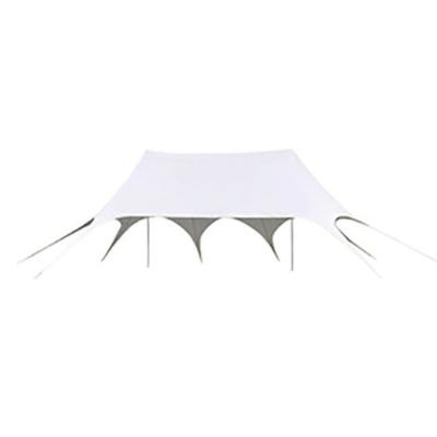 China Extended Type Outdoor camping flat roof, octagonal rain and sun proof sunshade for sale