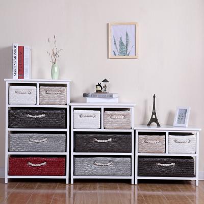 China Solid wood storage cabinets (others) living room adjustable furniture prices for sale