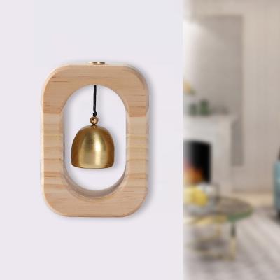 China Ornament Fridge Wind Chime Bell Minimalist Customized Wooden Wind Chimes for sale