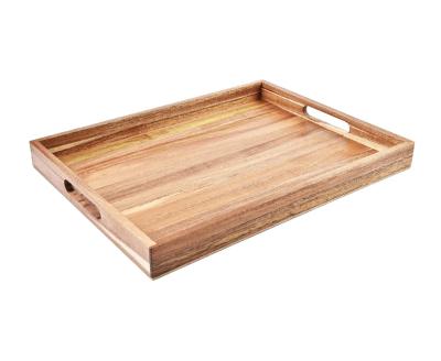 China Wholesale High Quality Simple Modern Wooden Tray For Food Small Wooden Square Trays for sale