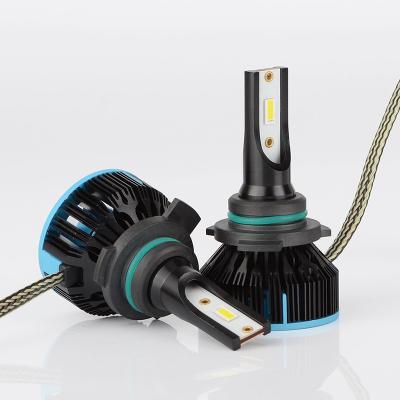 China Auto Lighting Xenon Kit Car LED Aluminum Housing Bulb All In One Short Design LED Auto Headlight for sale