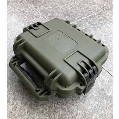 China Hot Selling Waterproof Shockproof Dustproof Small Portable Aluminum Plastic Briefcase Industrial Tool Suitcase Box With Foam Insert for sale