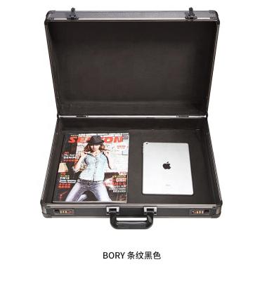 China Hot Sale Waterproof Shockproof Dustproof Portable Briefcase Aluminum Tool Suitcase With Combination Lock for sale