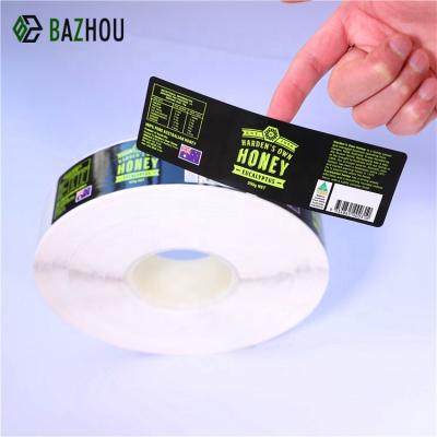 China Waterproof Food Safety Stickers Pickle Labels Labels Chalkboard Bottle Cheap Stickers for sale