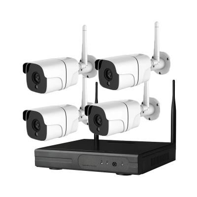 China 2020 Newest 4chs H.265 2.0Megapixel Wifi NVR Video Surveillance System Waterproof/Waterproof Kit Security Camera for sale