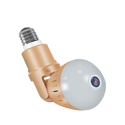 China Real-Time Tracking 1080P WIFI Vandalproof Two Way Voice Bulb Spy Camera for sale