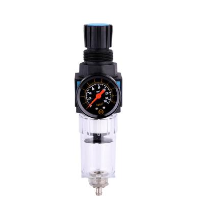 China Hotels FRL Unit Air Source Treatment Combination Pneumatic Air Filter Pressure Regulator With Oiler for sale