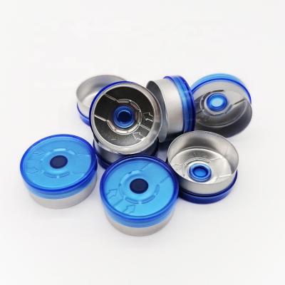 China Non-Refillable Flip-Up Caps Aluminum Plastic Closure Esay-Pull Caps for sale