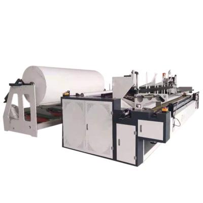 China Chinese Hotel Supplier Small High Speed ​​Toilet Paper Tissue Paper Making Machine for sale