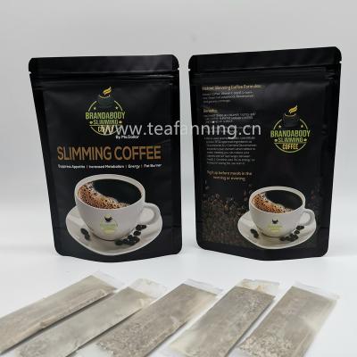 China Diet Instant Coffee Slimming , Instant Detox Coffee Shake With Customized Gift Package for sale