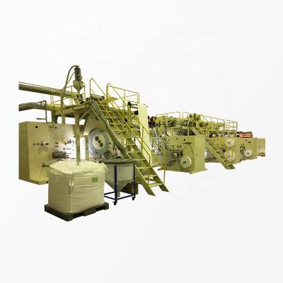 China Factory Manufacturers Price Baby Diaper Machine Tshape Ear Elastic Baby Diaper Production Line for sale