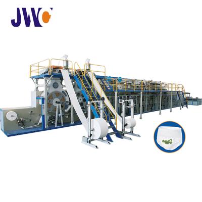 China Factory Low Cost Pull On Adult Diaper Making Machine With CE Certificate for sale