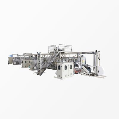 China Raw factory factory supplier manufutre European pet zhauns adult diaper making machine for sale