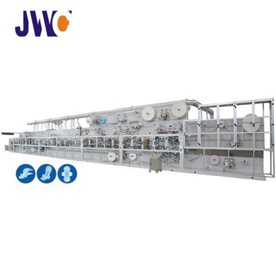 China Production Of Full Servo Automatic Used Sanitary Napkin Machine for sale