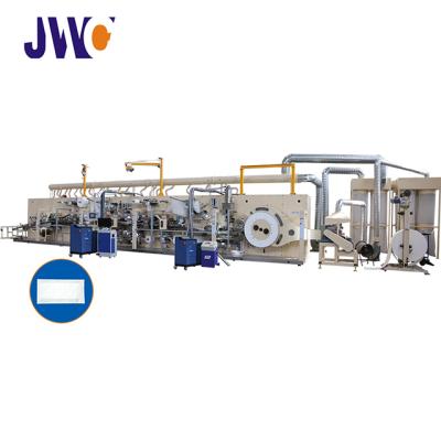 China Factory Retail Good Disposable Baby Under Pad Making Machine Disposable Baby Under Pad Making Machine for sale