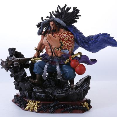 China Toy Japanese Anime One Piece Kaido Cartoon Collectible Model Toy Anime Statue PVC Action Number 19cm for sale