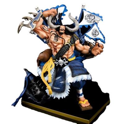 China High quality Anime one piece god kaido action number 36cm fighting scenes anime figure for decoration for sale