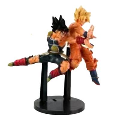 China 4th Generation Toy Japanese Anime DragonBall Cartoon Monkey King Badak Father and Son PVC Action Figures Numbers Toy for sale