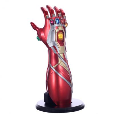 China China Limited Edition Red Nano Unlimited Gems Handmade Resin Cosplay Handguards Collectibles Opens Decoration Gifts for sale