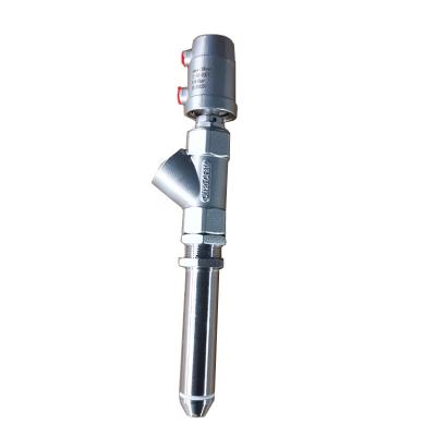 China food & Beverage Factory China Stainless Steel Filling Valve Manufacturer China Drip Proof Mineral Water Filling No Spring Double Acting Nozzle for sale