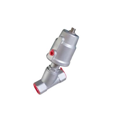 China Pneumatic System Exquisite Workmanship Durable Stainless Steel Angle Seat Sanitary Pneumatic Valve for sale