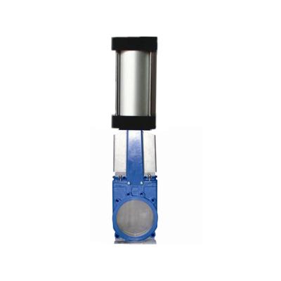 China General Pneumatic Gate Valve Manufacturers Direct Knife Clip Iron Nodular Valve Body for sale