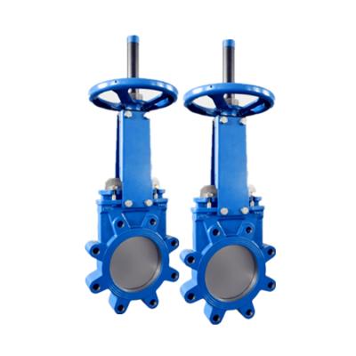 China Ductile PN10 General Type Iron Mud Knife Hook Gate Valve Made In China Factory for sale