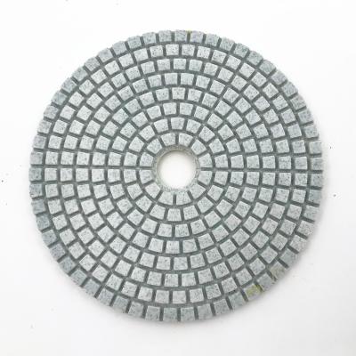 China Abrasives Dry Or Wet Stone 125mm Use Granite Marble Glass 5 Inch Floor Diamond Ceramic Transition Pads For Polishing Cleaner 100mm/115mm/125mm/180mm/230mm for sale