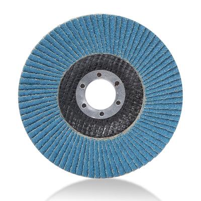 China EN13743 Zirconia Abrasive Fin Grinding Wheel 115mm 125mm 4.5