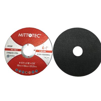 China Inox steel cutting disc 4.5