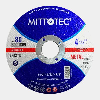 China Cutting Wheel 115mm Abrasive Disc 2.5mm Stainless Steel MPA EN12413 Stainless Steel Cut Inox T41 FLA T 4.5 TYPE 115X2.5 for sale